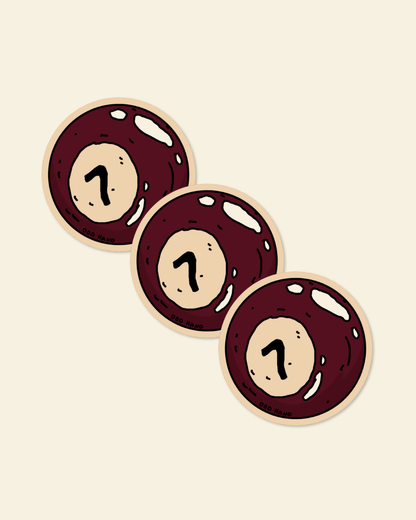 777 Angel Number Pool Balls (3 Pack)