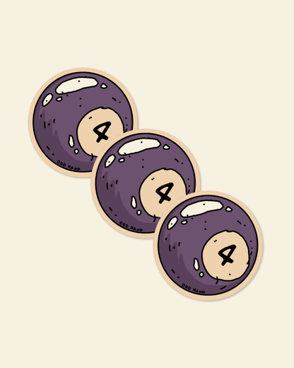 444 Angel Number Pool Balls (3 Pack)