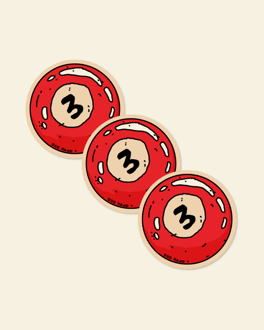 333 Angel Number Pool Balls (3 Pack)