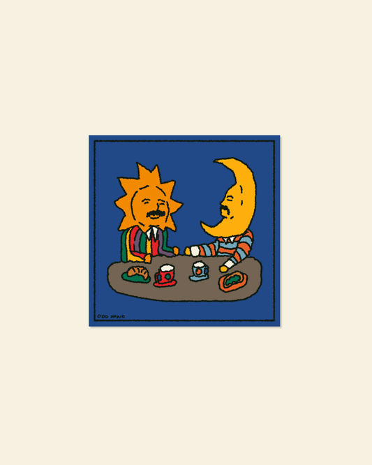 Sun + Moon Sticker