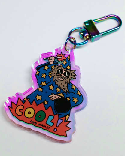 Cool Wizard Rainbow Shift Keychain