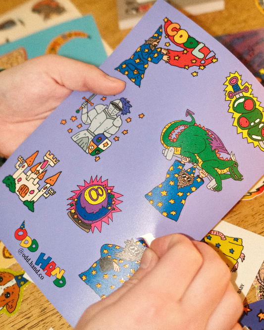 Wizard Sticker Sheet