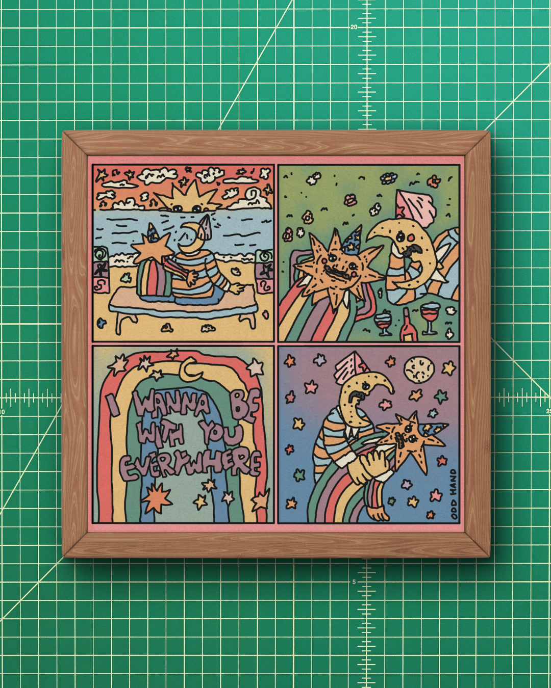 Be With You Everywhere Print