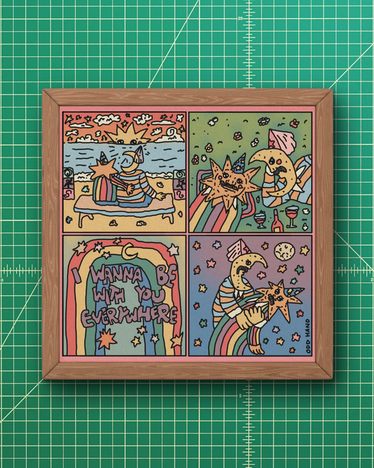 Be With You Everywhere Print