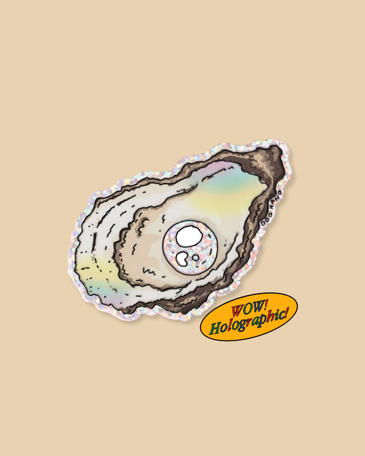 Pastel Pearl Holographic Sticker