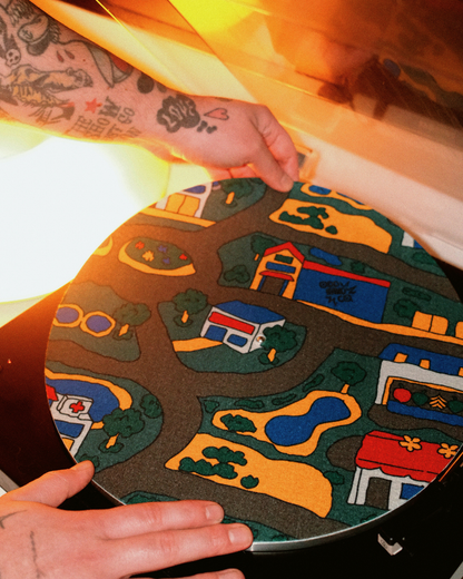 Retro Skrt Skrt Car Carpet Slip Mat
