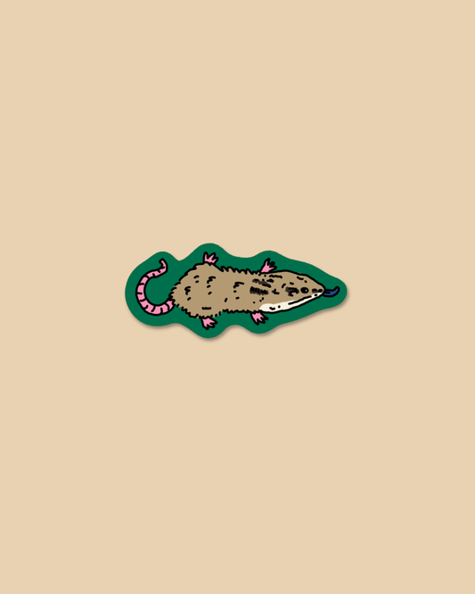 Rat Lizard Mini Sticker