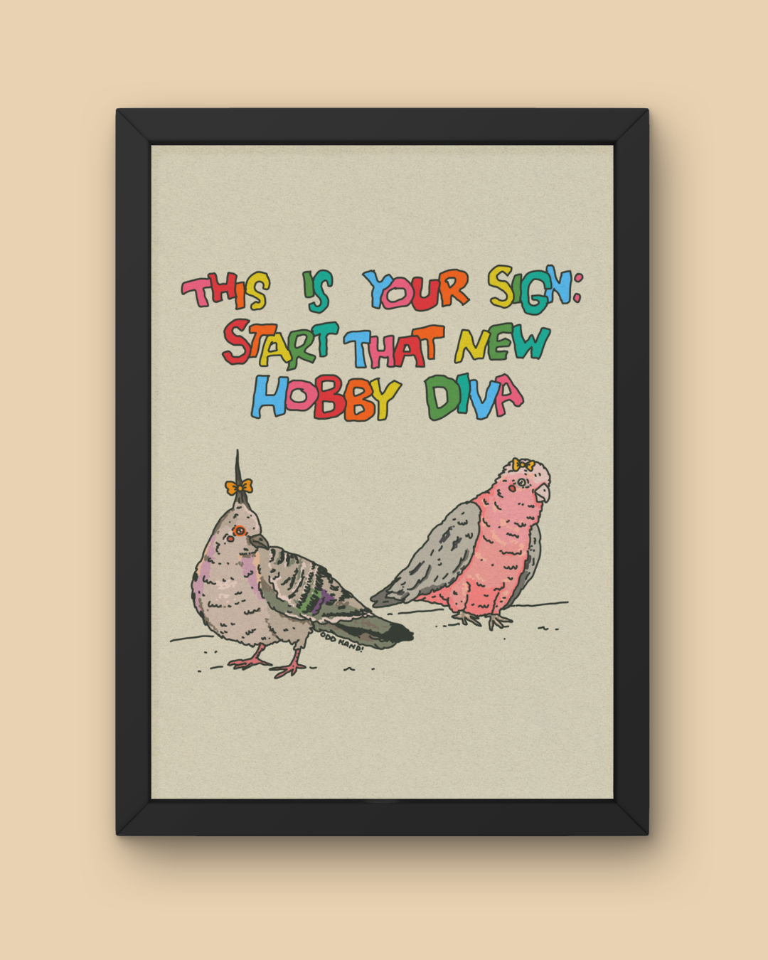Start That Hobby Diva Print
