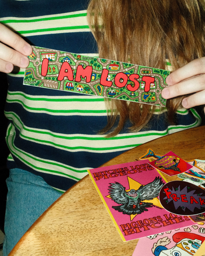 I Am Lost Bumper Sticker