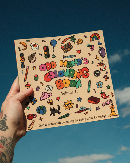 Odd Hand's Colouring Book: Volume 1