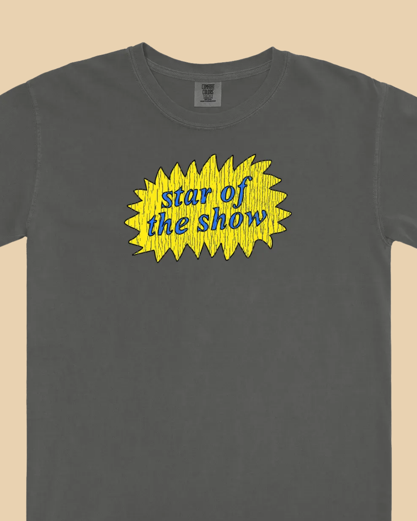 Star Of The Show Vintage Heavyweight T-Shirt (by Rat Baby)