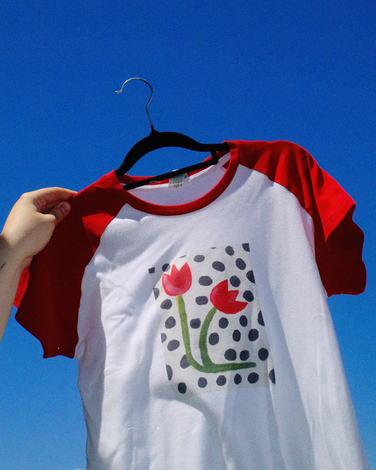 Two Tulips Kids T-Shirt (By Rat Baby)