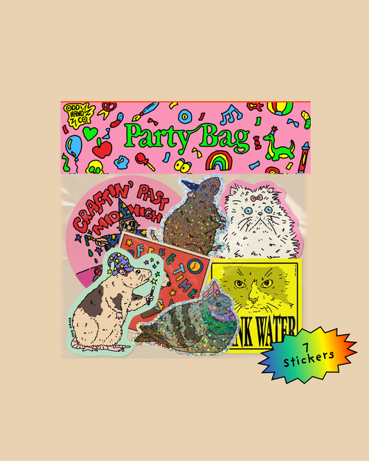 Party Bag Pack (7 Stickers)