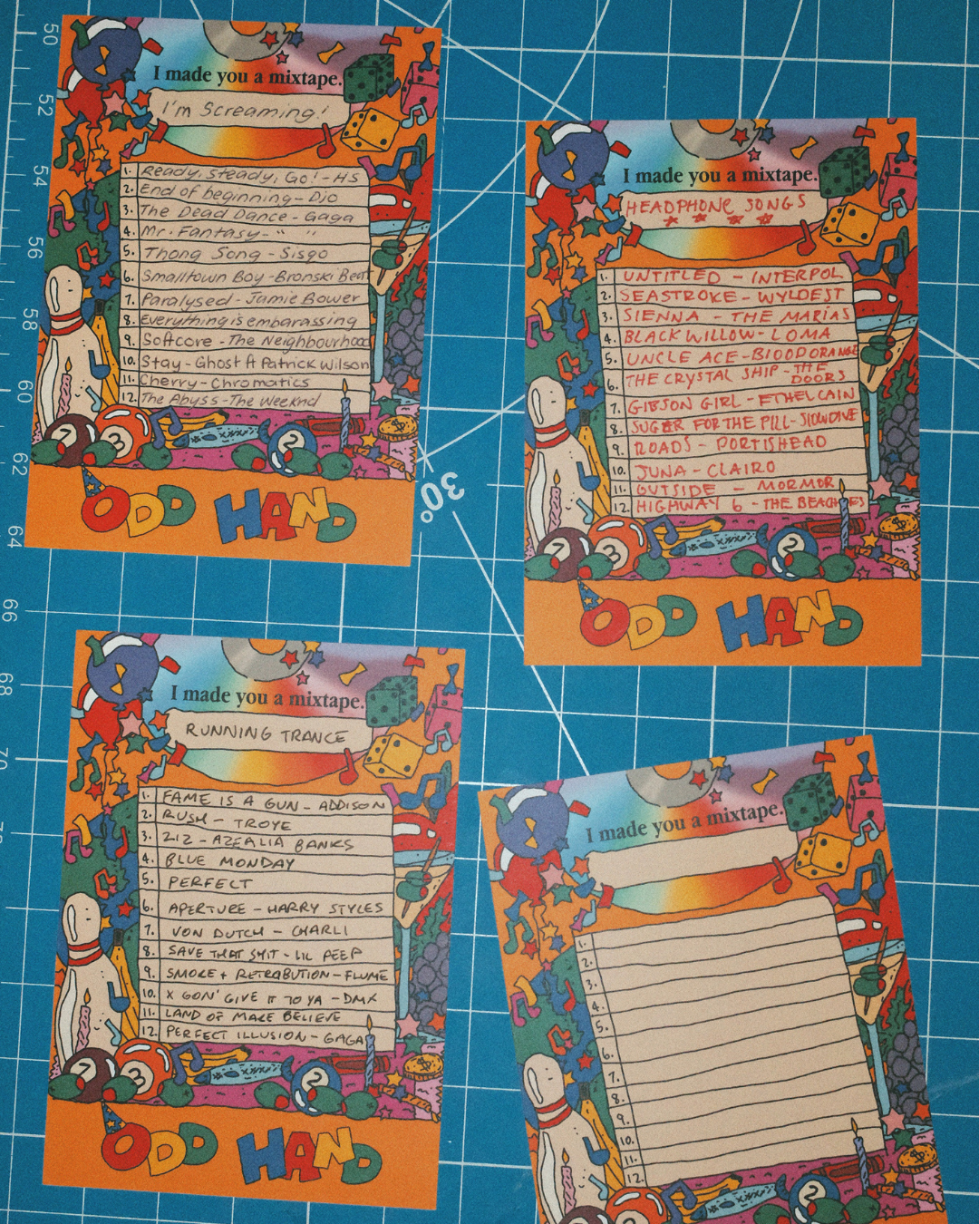I Made You A Mixtape Cards (5 Pack)