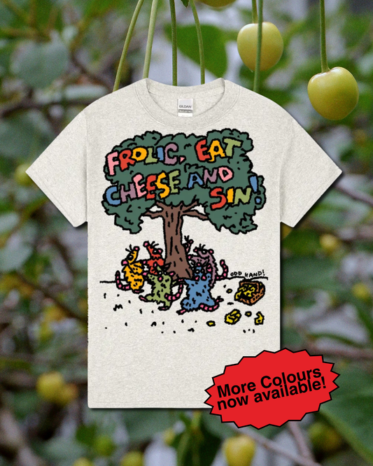 Frolic, Eat Cheese and Sin Rats T-Shirt