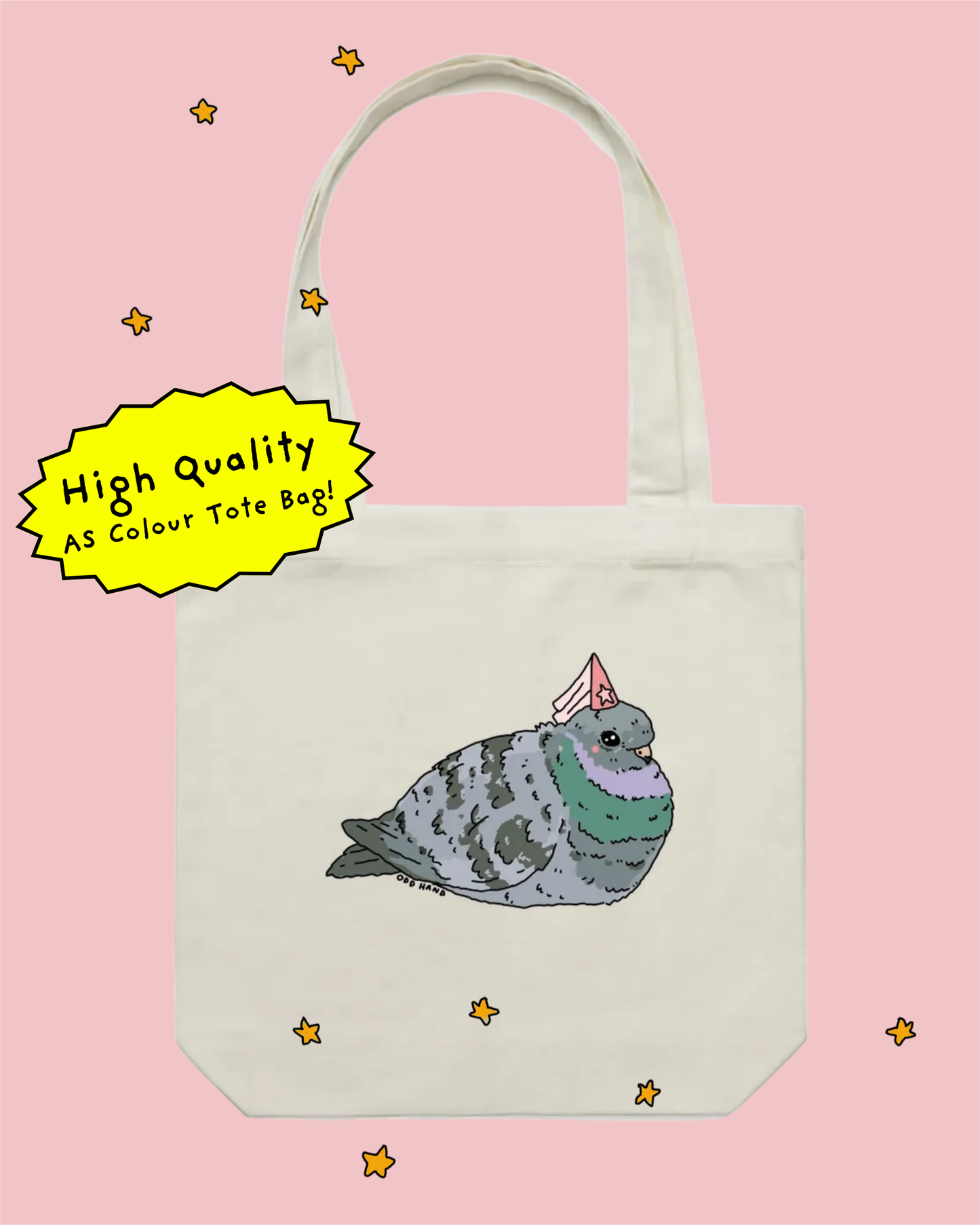 Pigeon Princess Tote
