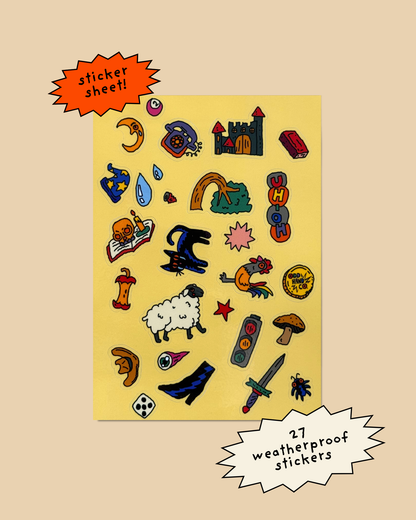 Odd Sticker Sheet Vol. 1