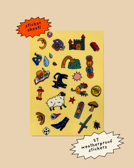 Odd Sticker Sheet Vol. 1