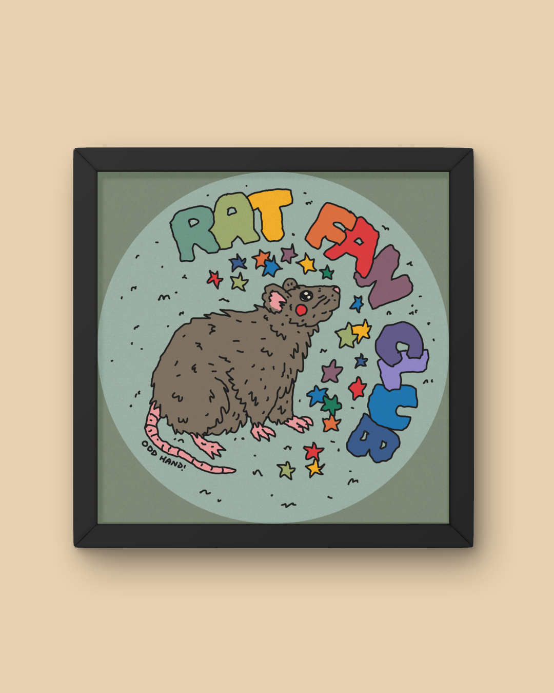 Rat Fan Club Print