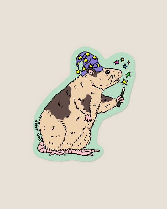 Rat Magic Sticker
