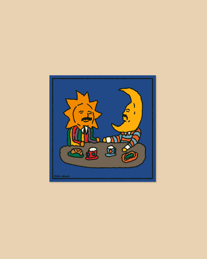 Sun + Moon Sticker