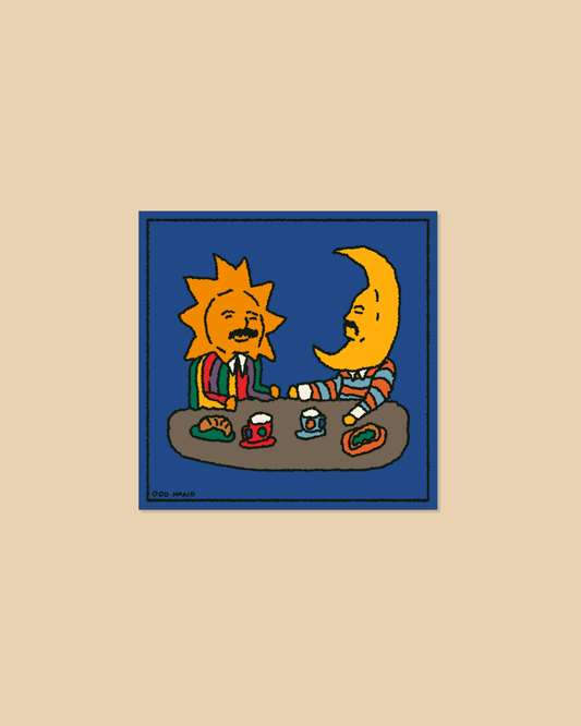 Sun + Moon Sticker