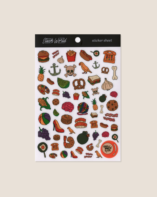 Odd Things Sticker Sheet