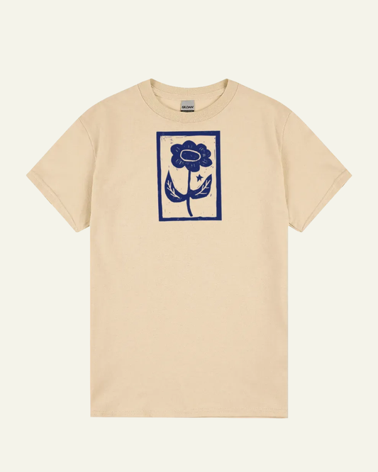 Flower + Star T-Shirt (By Rat Baby)