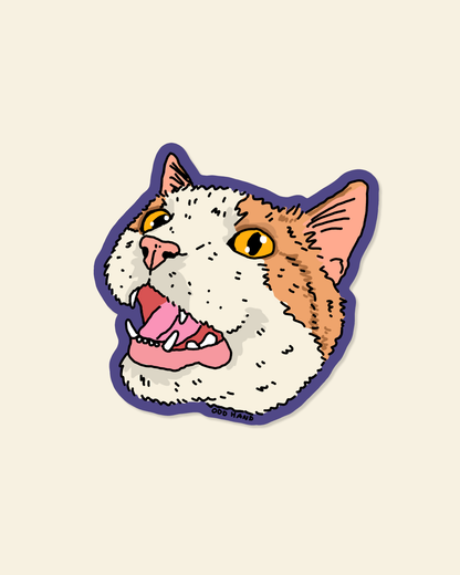 Ginger Cat Sticker