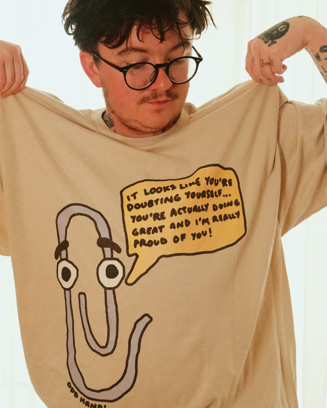 Motivational Paperclip T-Shirt