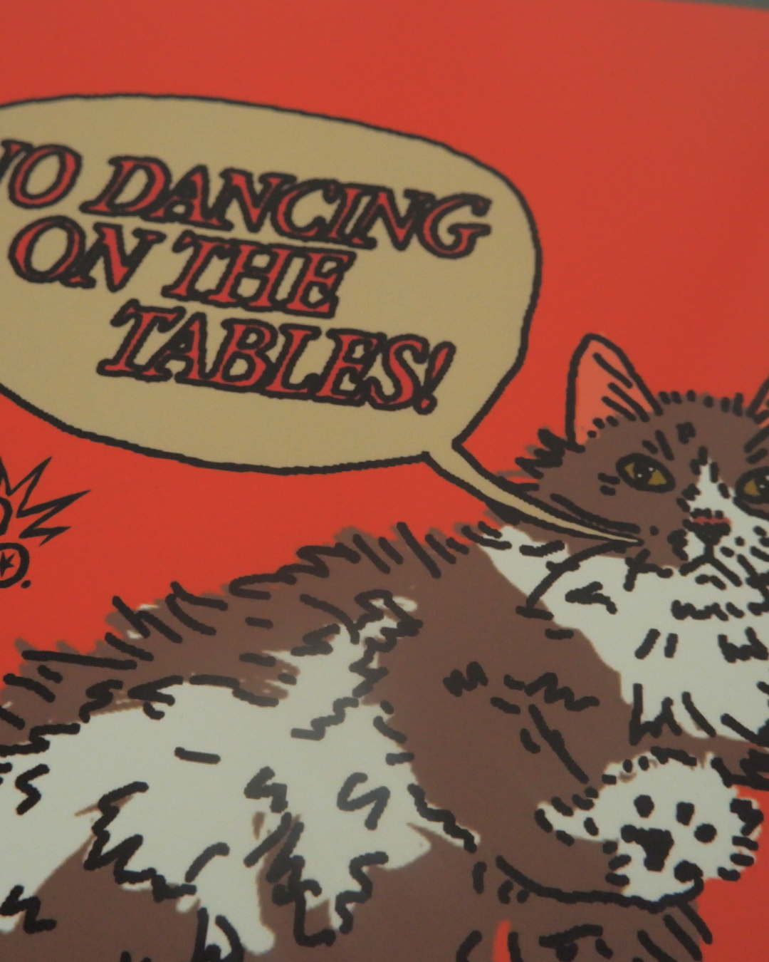 No Dancing On The Tables!