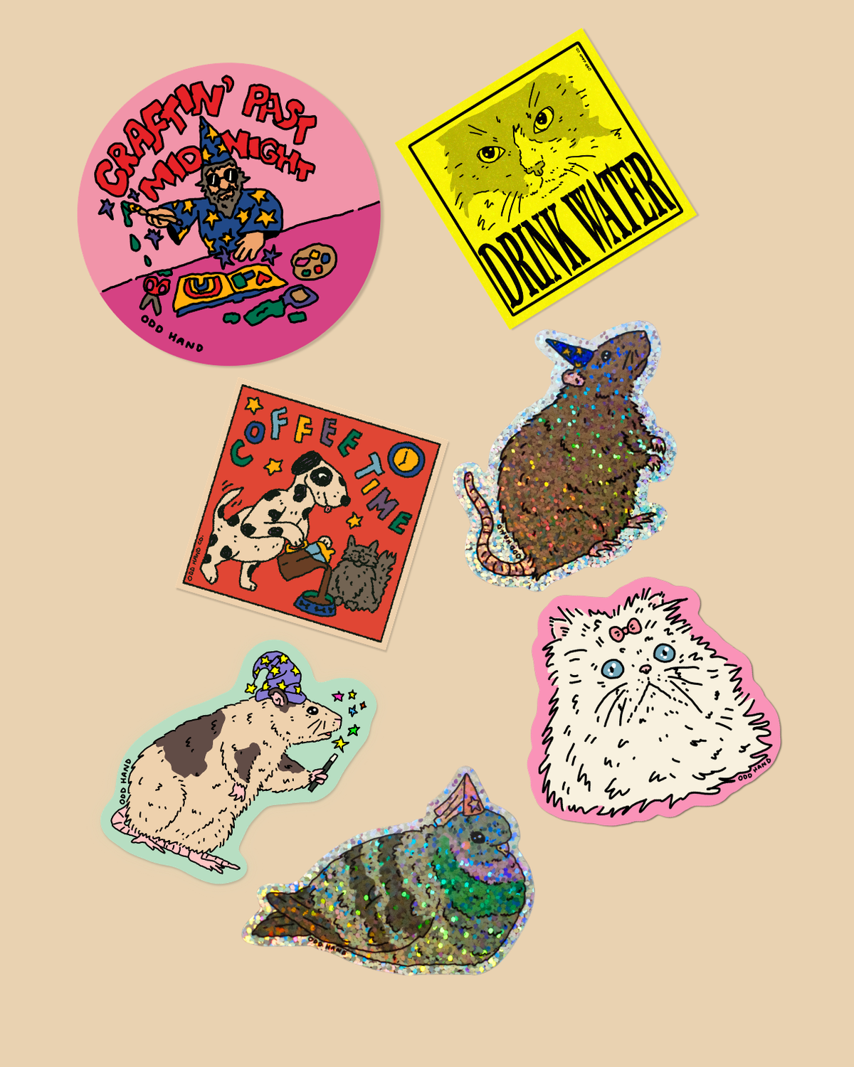 Party Bag Pack (7 Stickers)