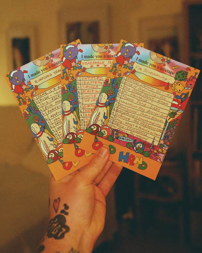 I Made You A Mixtape Cards (5 Pack)
