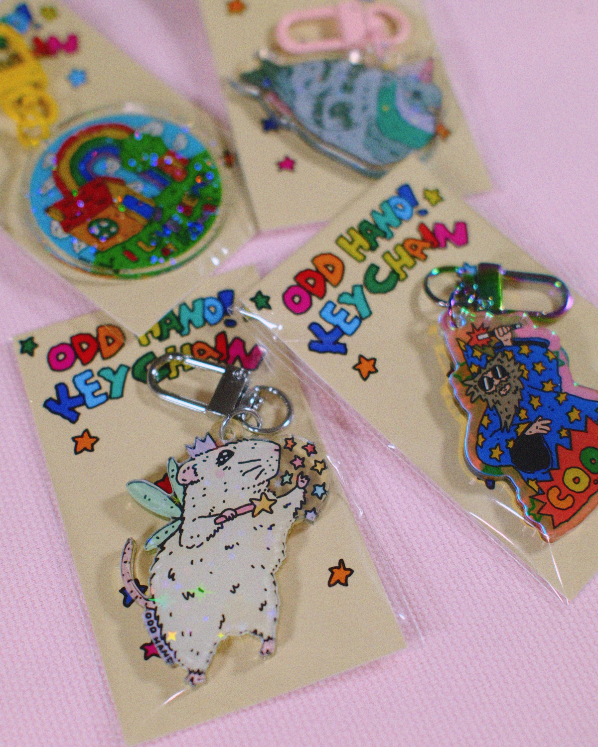 Fairy Mouse Keychain