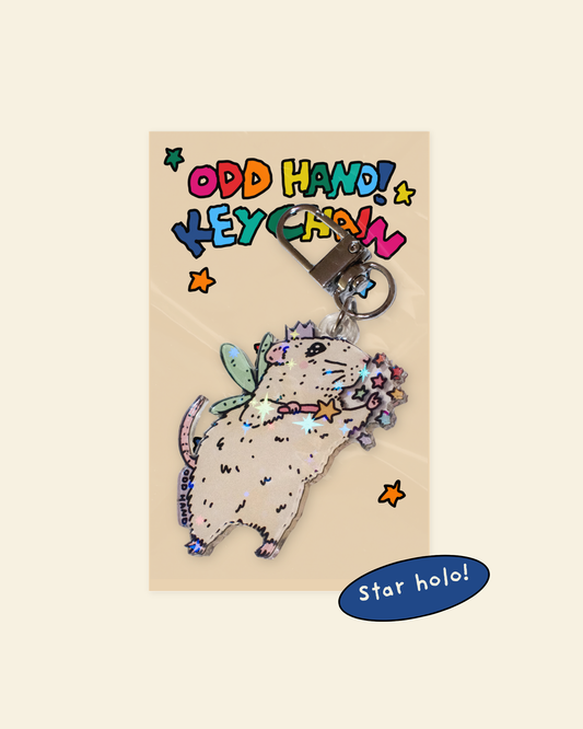 Fairy Mouse Keychain