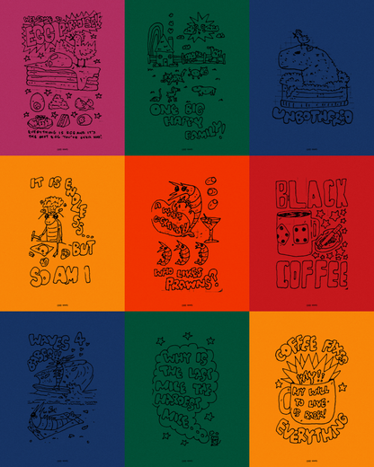 31 ORIGINALS FOR MY 31st BDAY - A6 Limited Edition Original Artwork