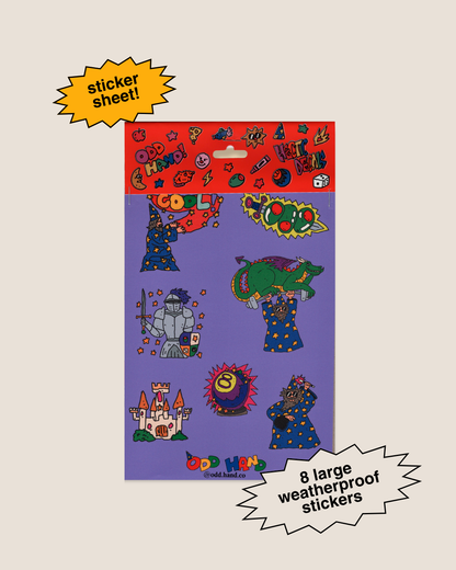 Wizard Sticker Sheet