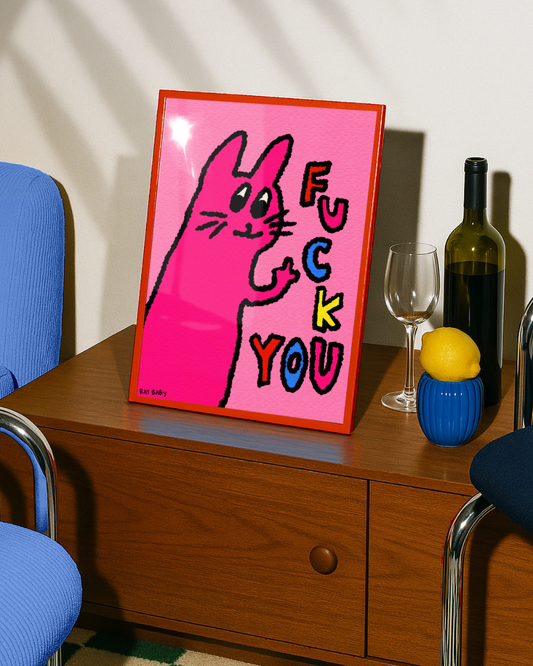 Message For My Haters Print