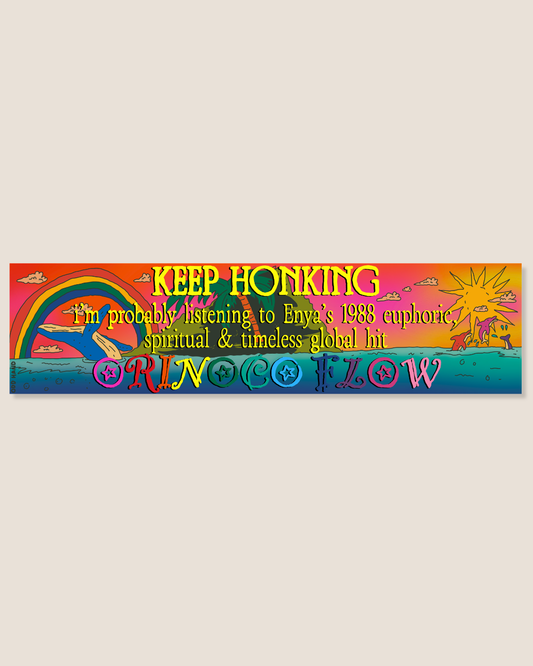Enya Sail Away Bumper Sticker