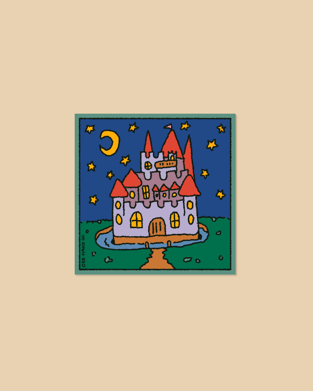 Castle Sticker