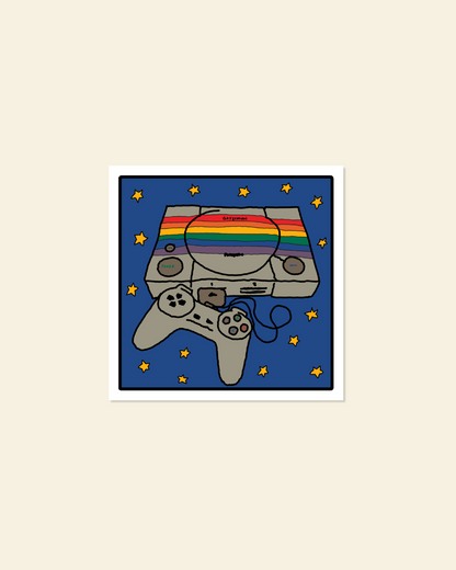 Gay-station Sticker