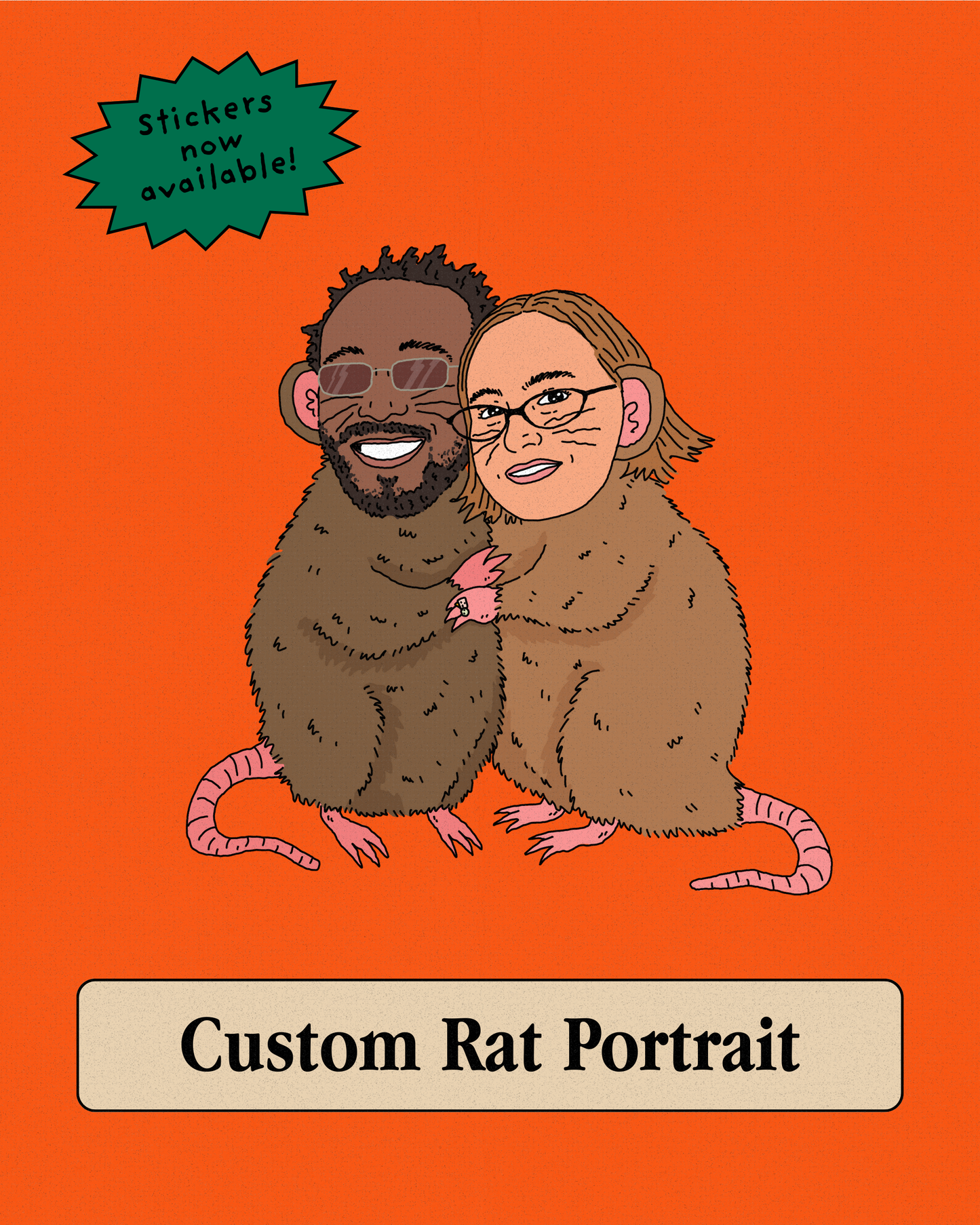 Custom Rat Portrait
