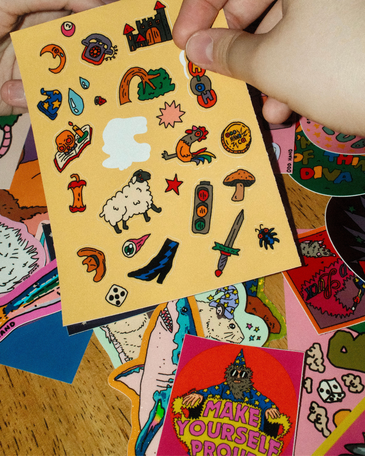 Odd Sticker Sheet Vol. 1