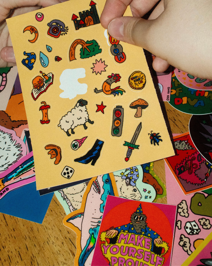 Odd Sticker Sheet Vol. 1