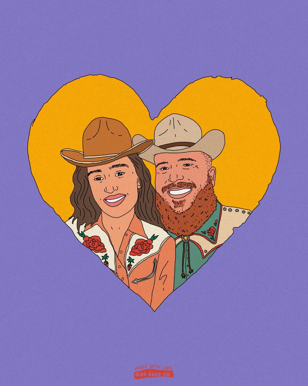 Cowboys-in-a-Heart Portrait