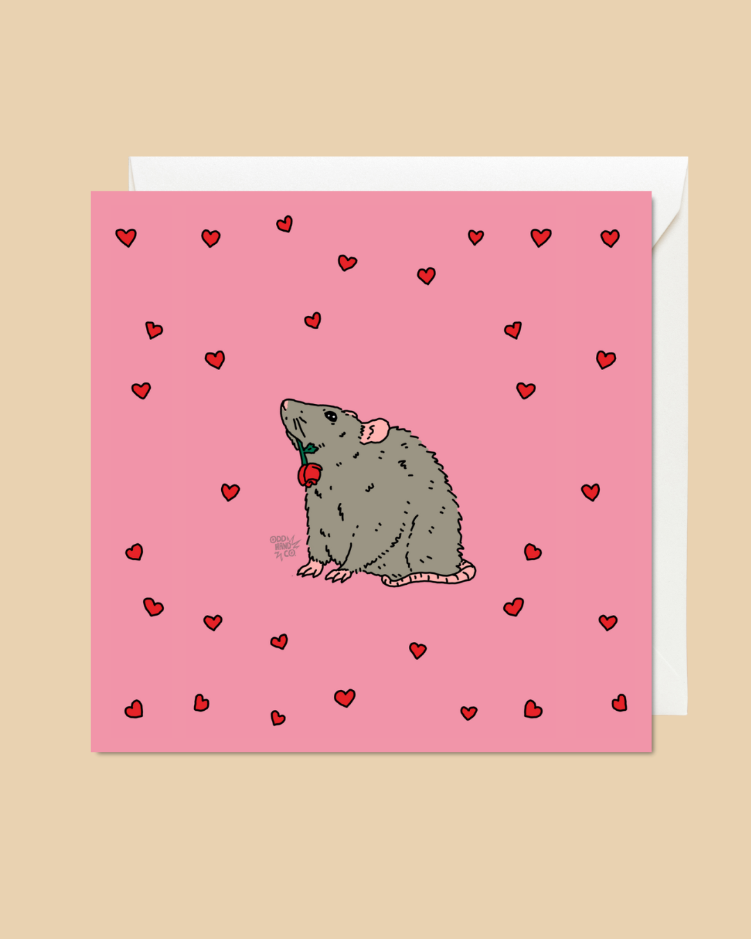 Rat Love Card