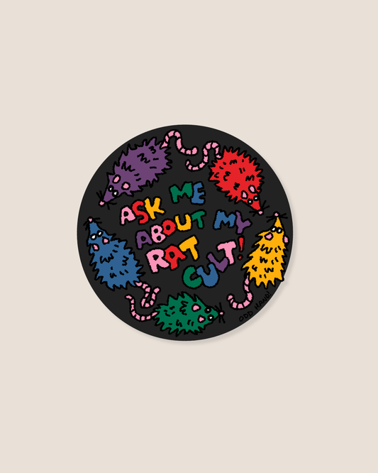Rat Cult Sticker