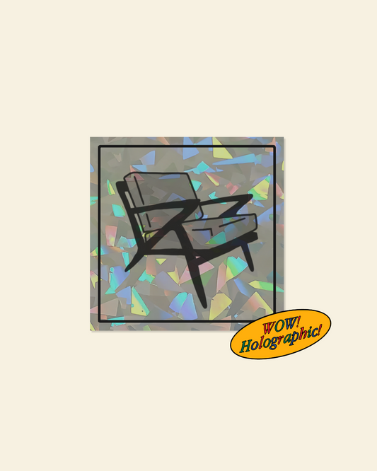 Mid Century Chair Sticker