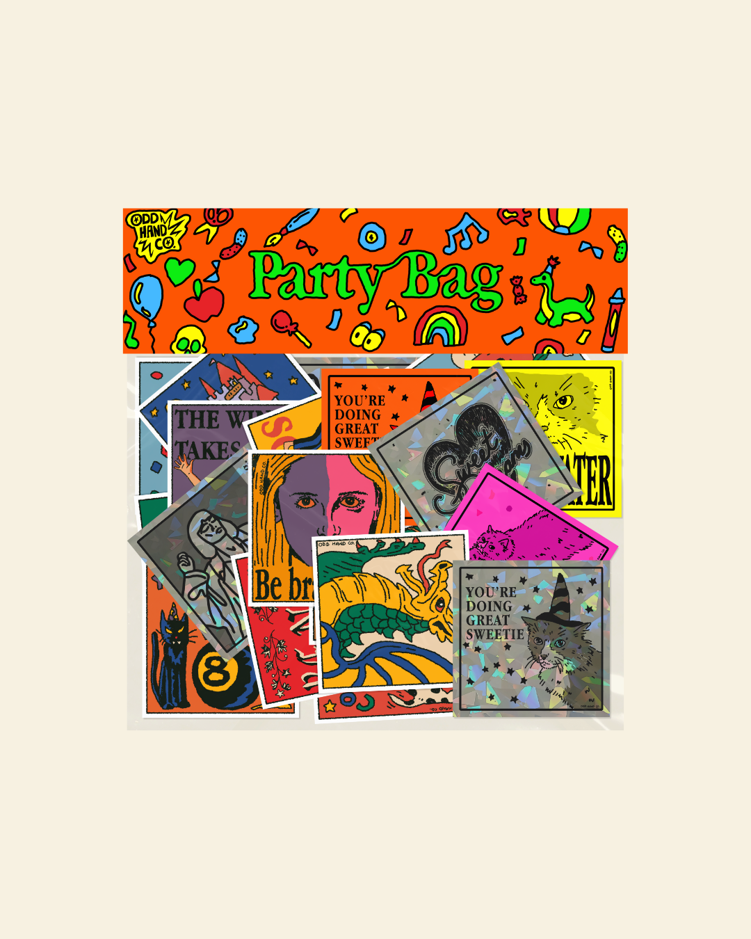 Party Bag (34 Stickers)