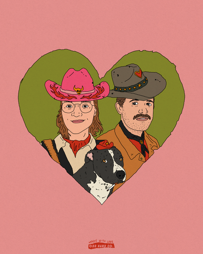 Cowboys-in-a-Heart Portrait
